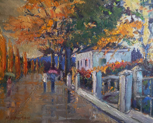 Rainy Autumn Walk