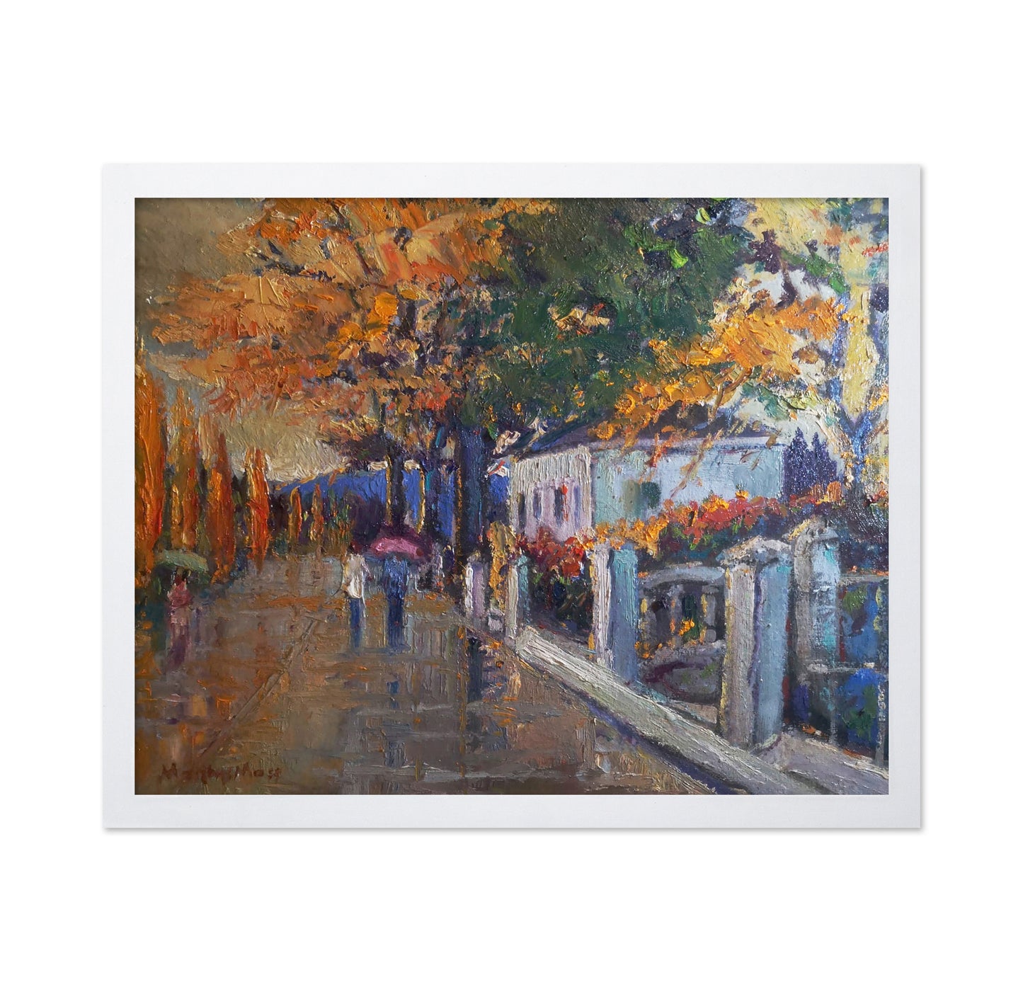 Rainy Autumn Walk