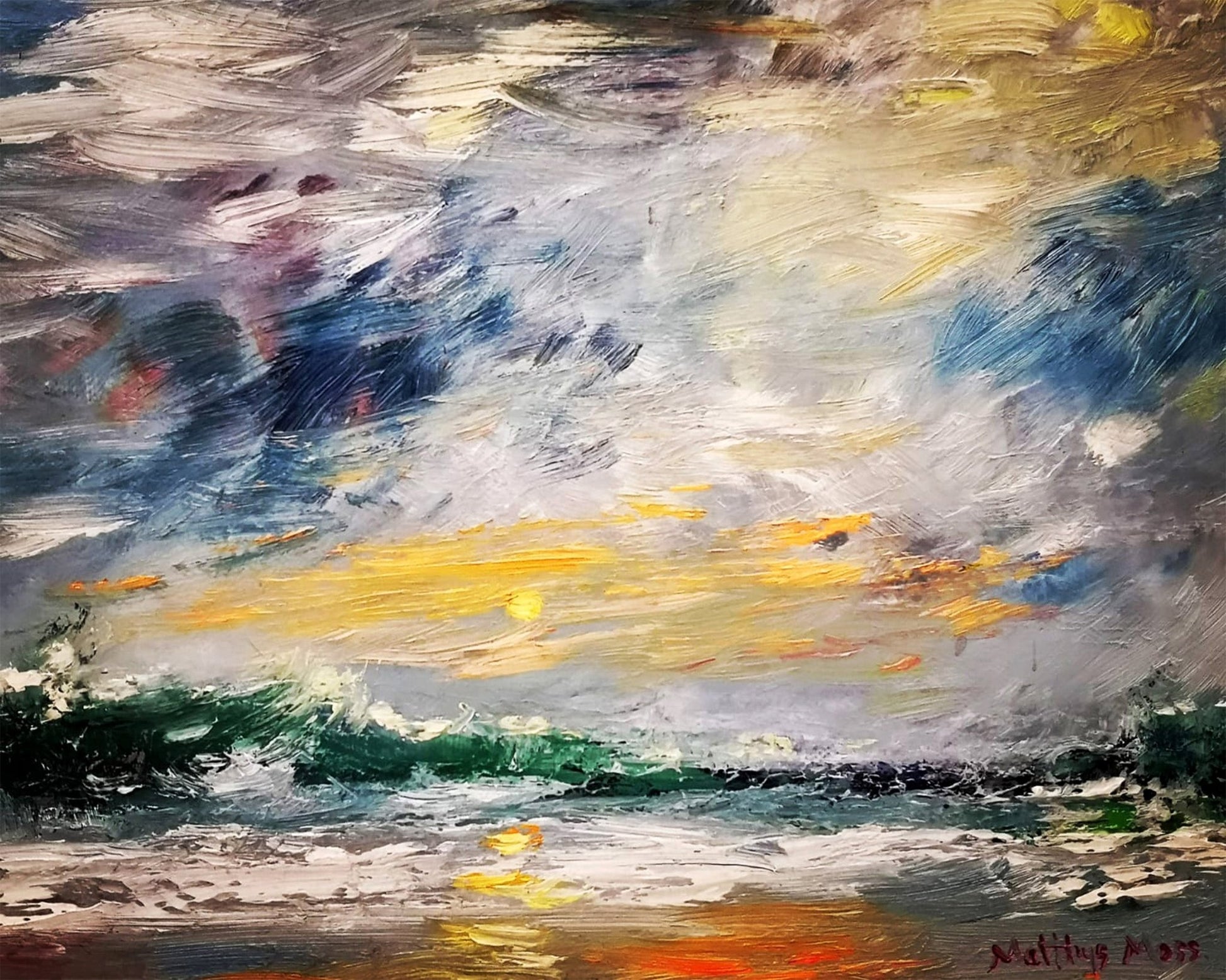 Golden Silver Horizon