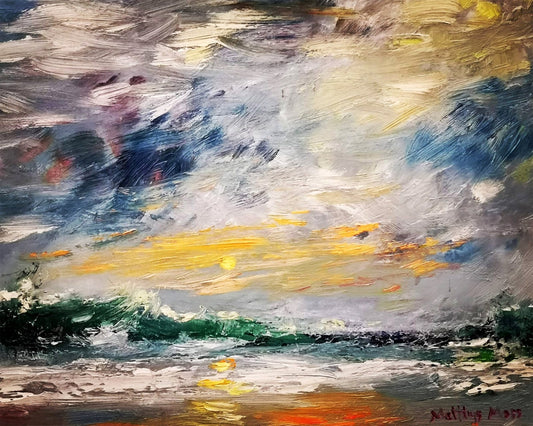 Golden Silver Horizon