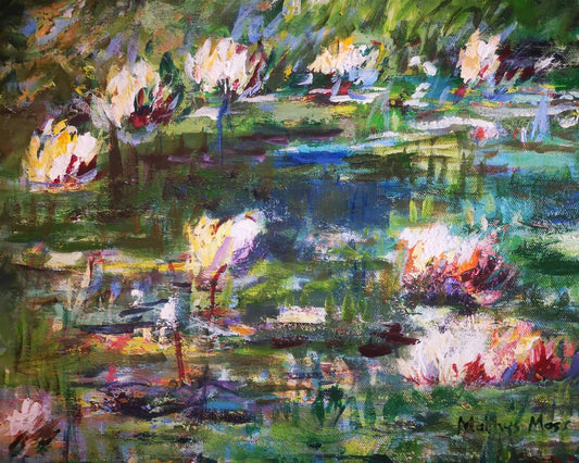 Vibrant Lily Garden