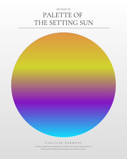 Sunset Spectrum Circle