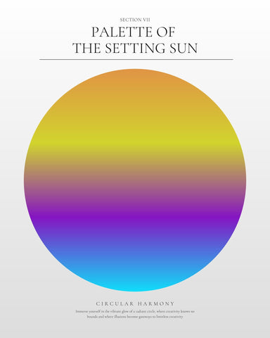 Sunset Spectrum Circle