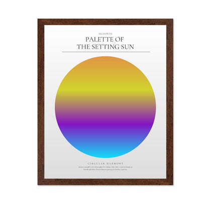 Sunset Spectrum Circle