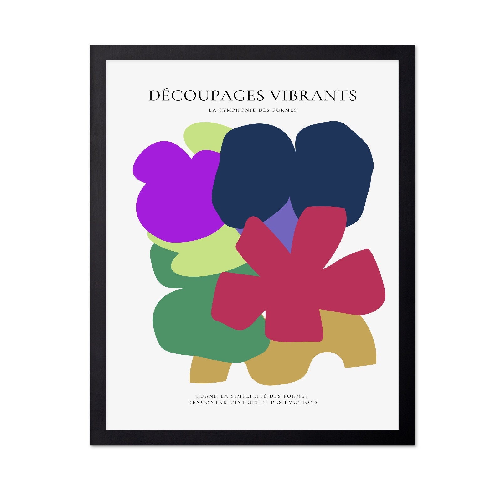 Vibrant Shape Cluster