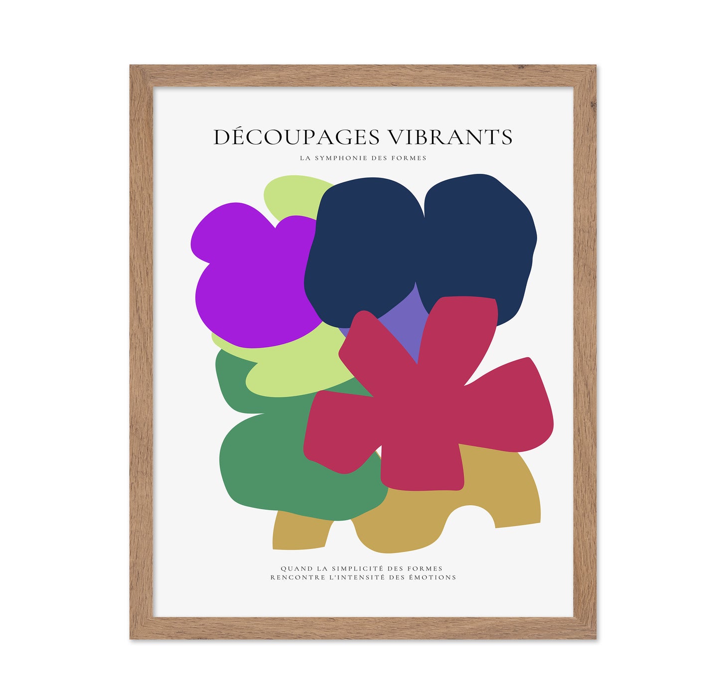Vibrant Shape Cluster