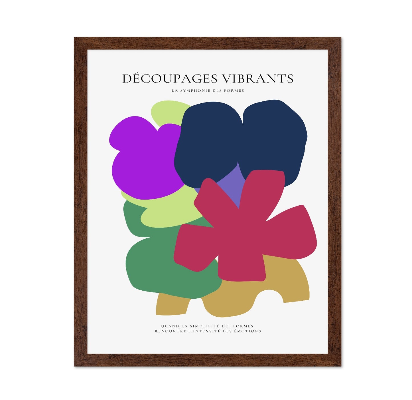 Vibrant Shape Cluster