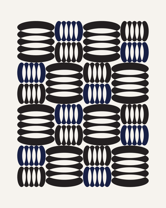 Retro Oval Pattern