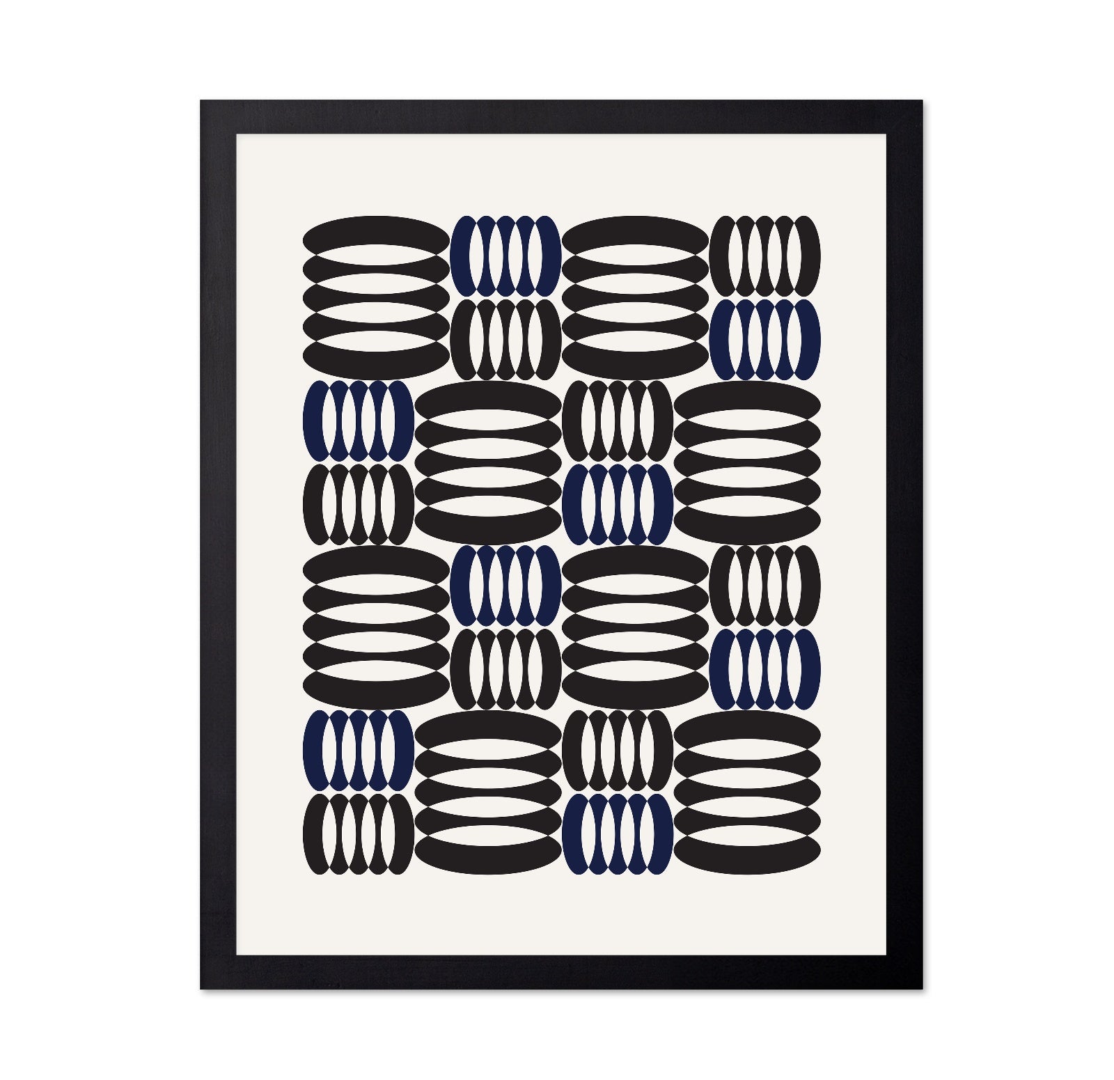 Retro Oval Pattern