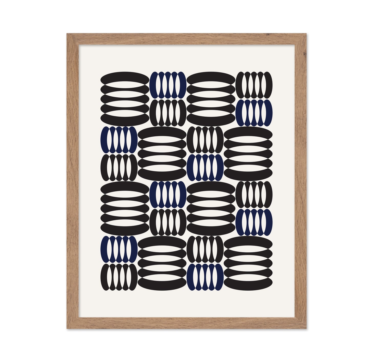 Retro Oval Pattern