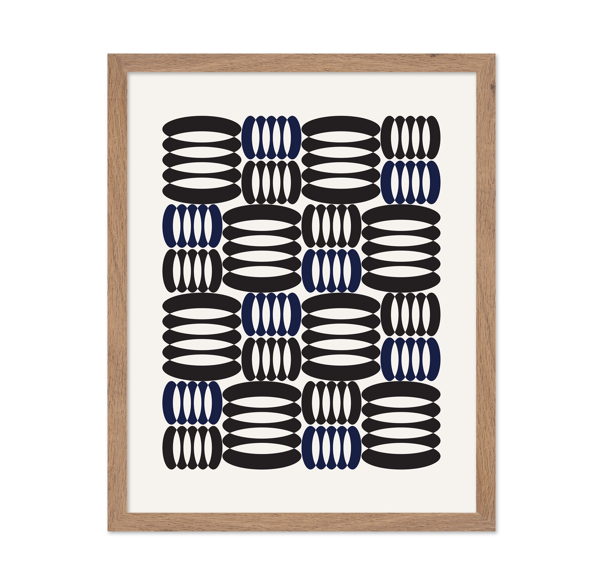 Retro Oval Pattern