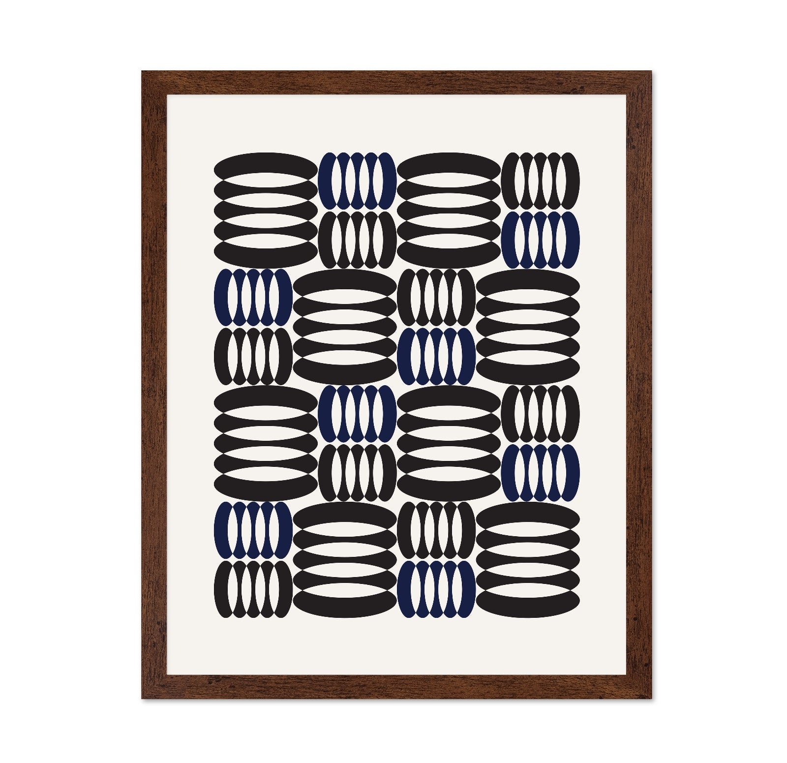 Retro Oval Pattern