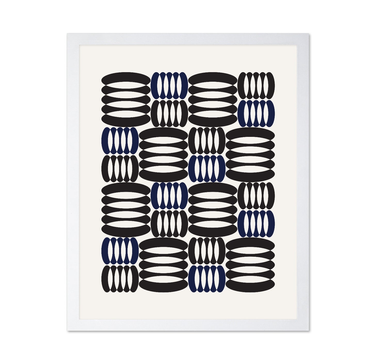 Retro Oval Pattern