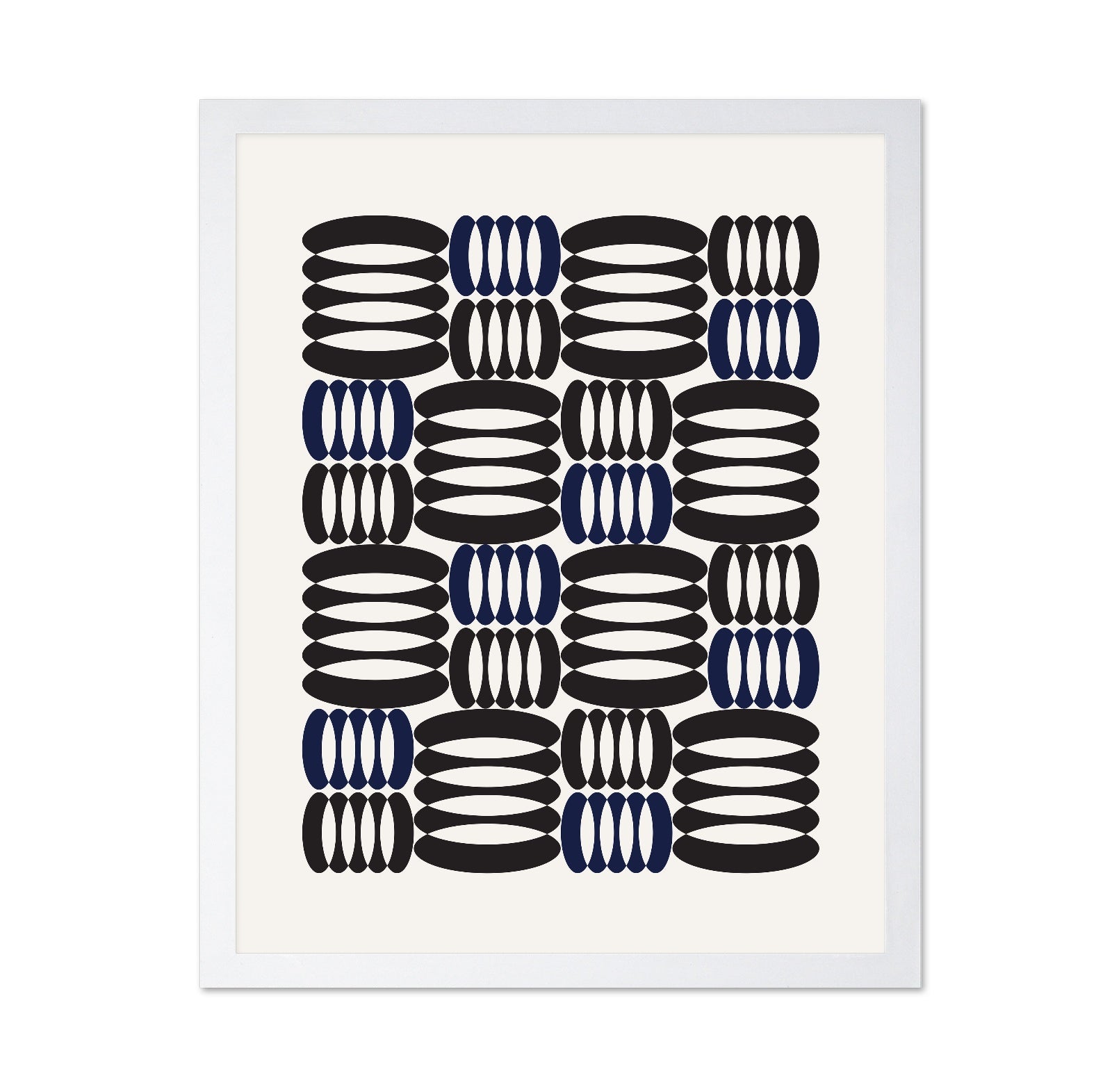 Retro Oval Pattern