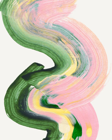 Flowing Pastel Stroke