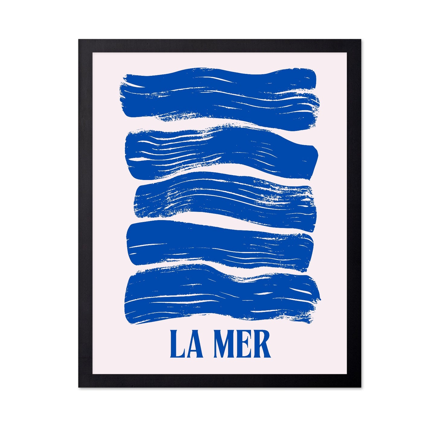 Blue Wave Strokes