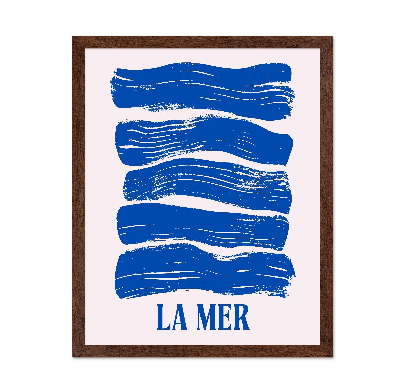 Blue Wave Strokes