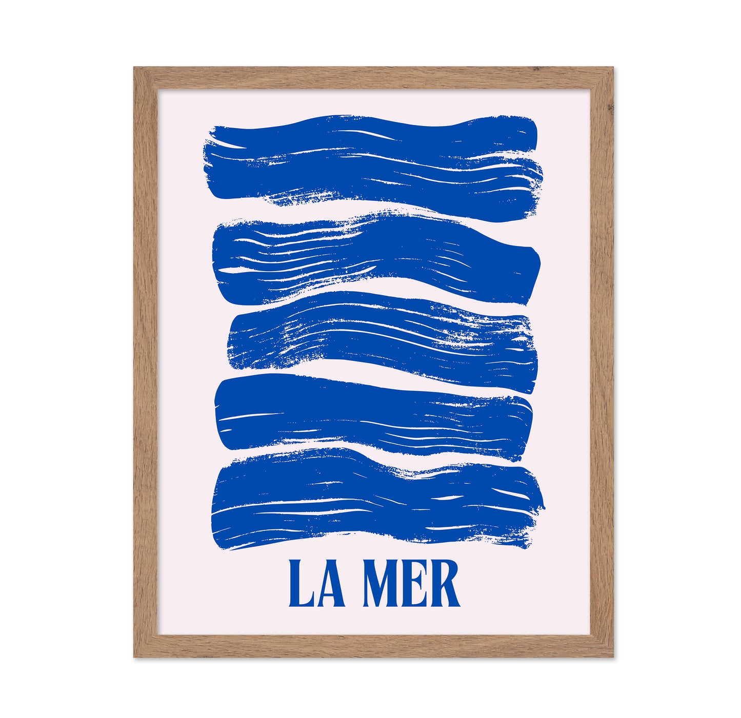 Blue Wave Strokes