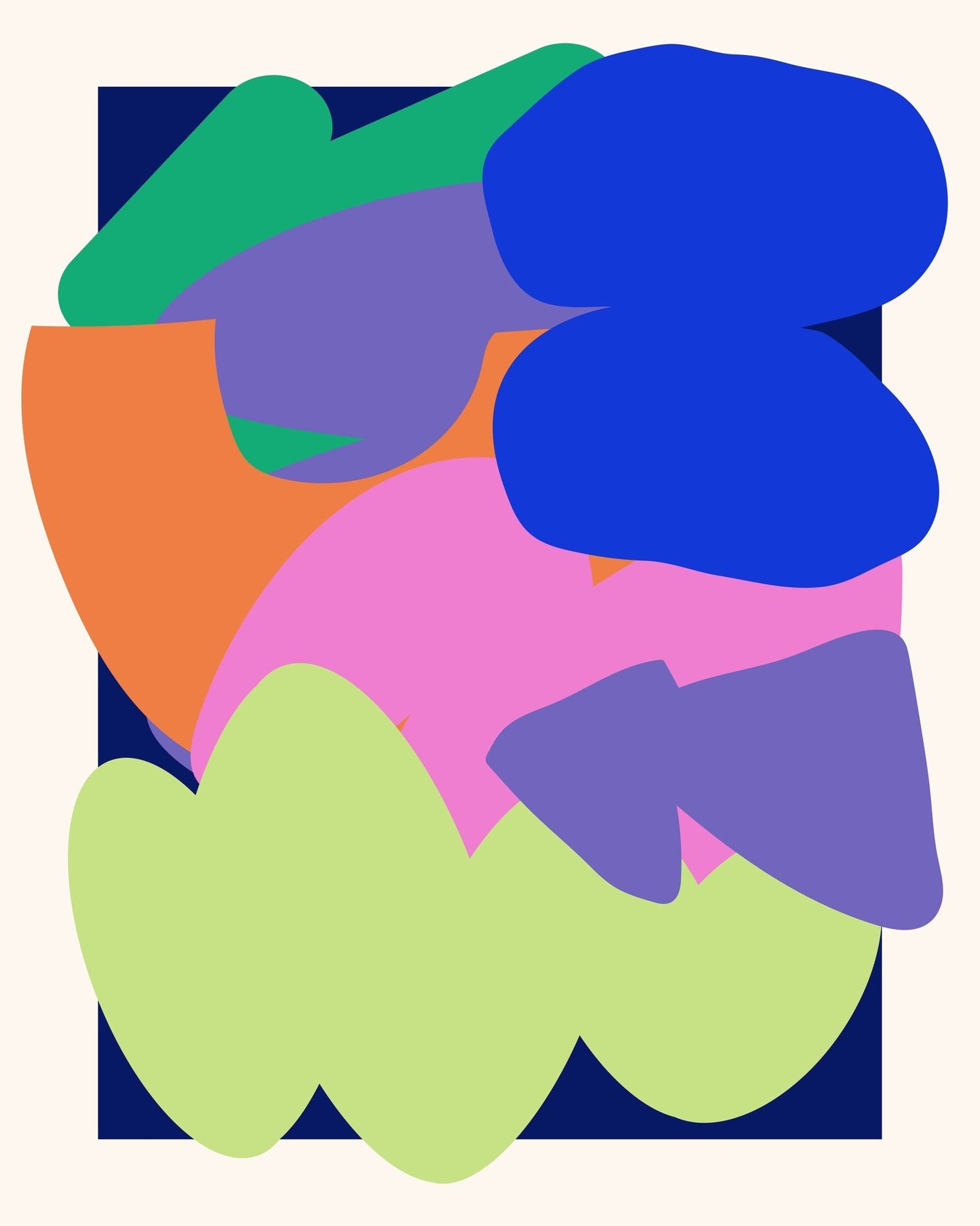 Color Block Harmony No1