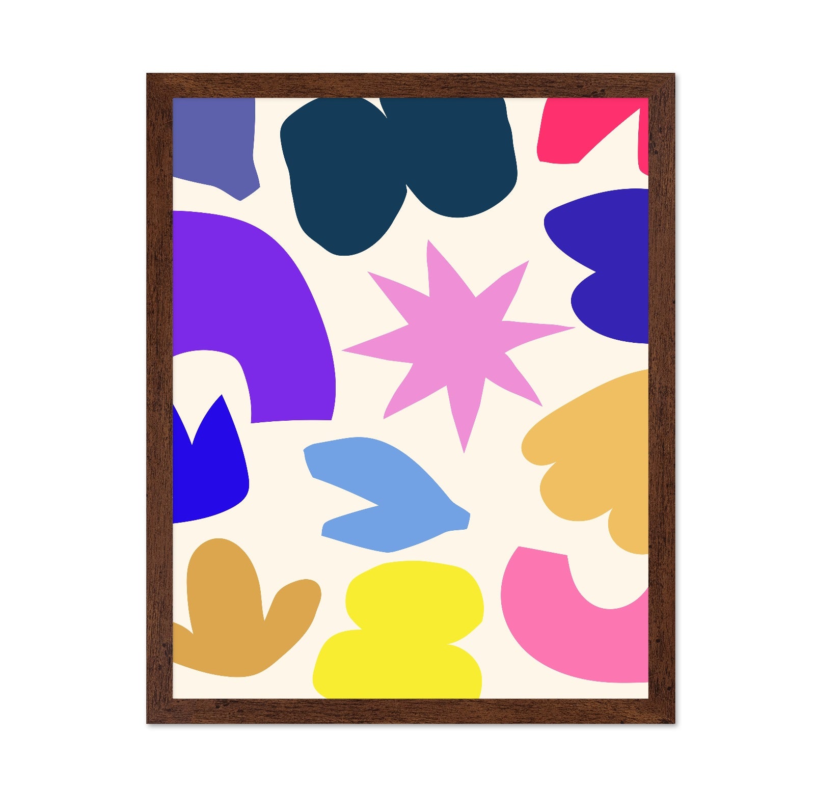 Playful Color Shapes No1