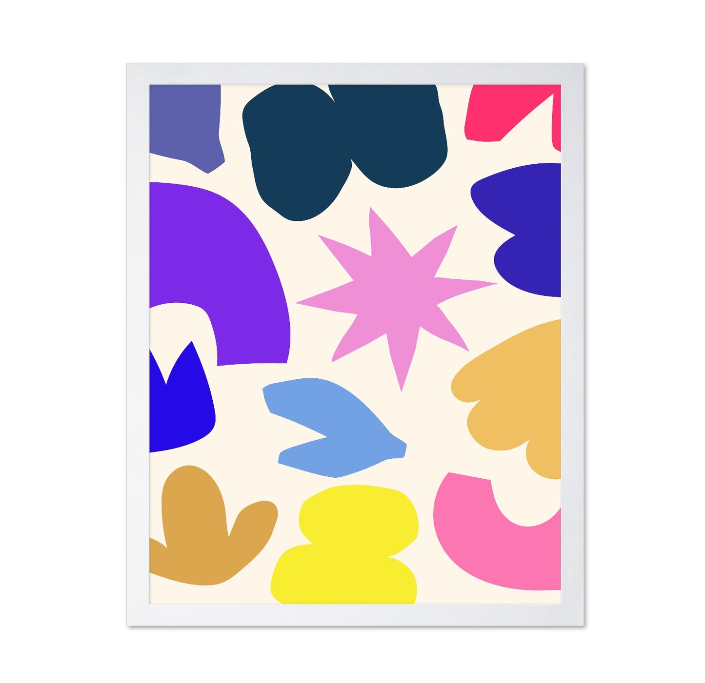 Playful Color Shapes No1