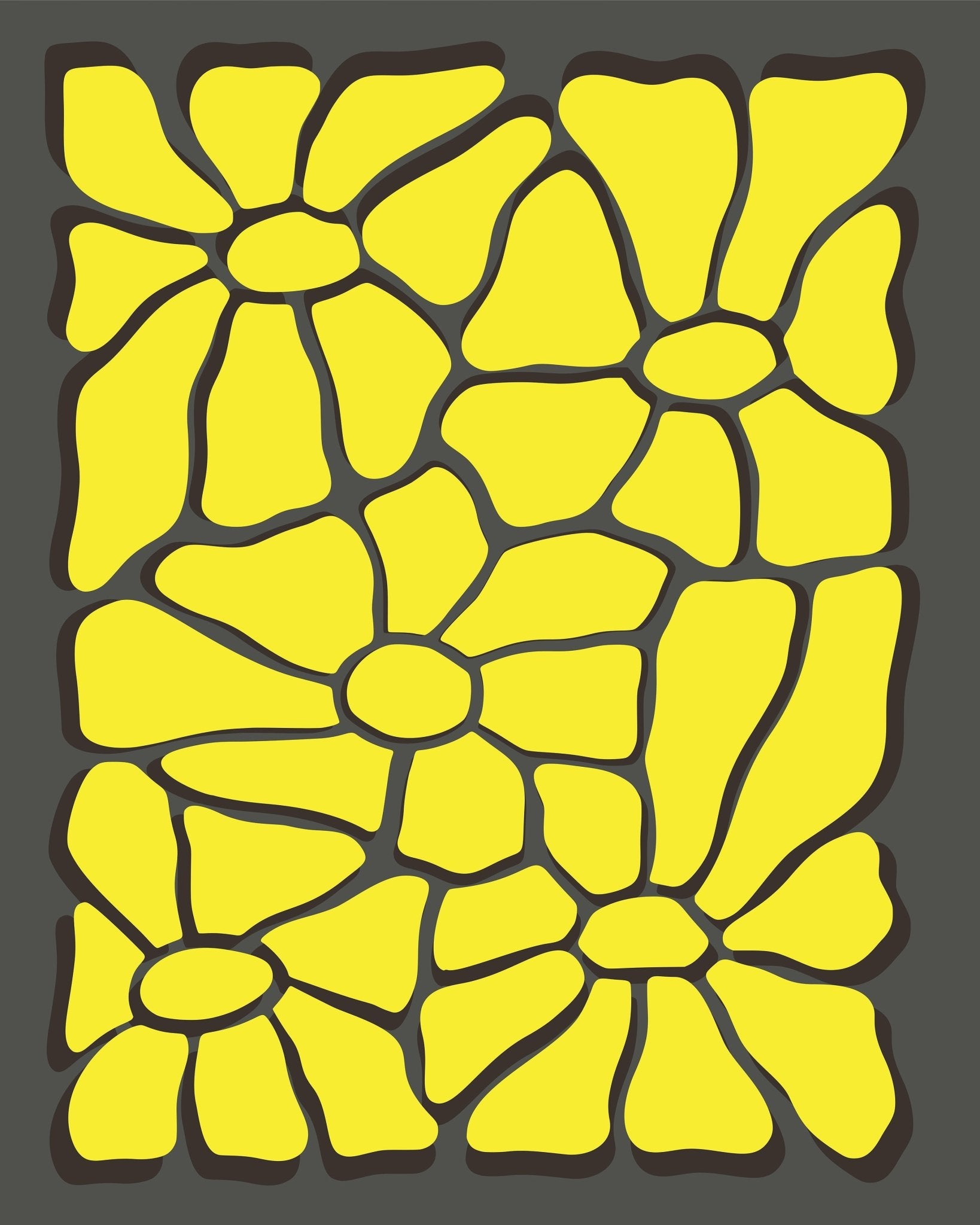Yellow Flower Pattern