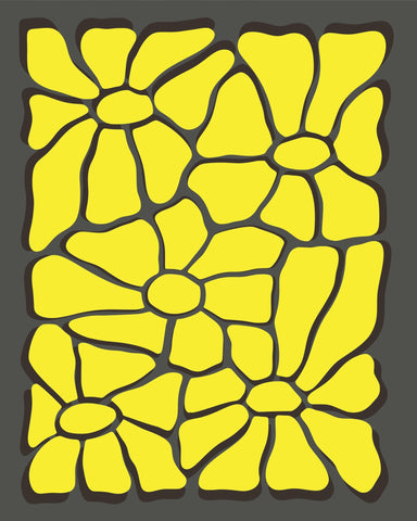 Yellow Flower Pattern