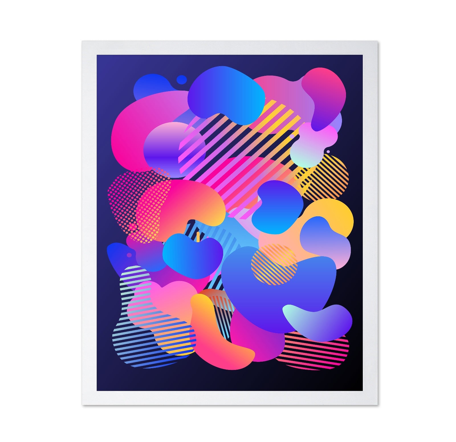 Neon Shape Burst
