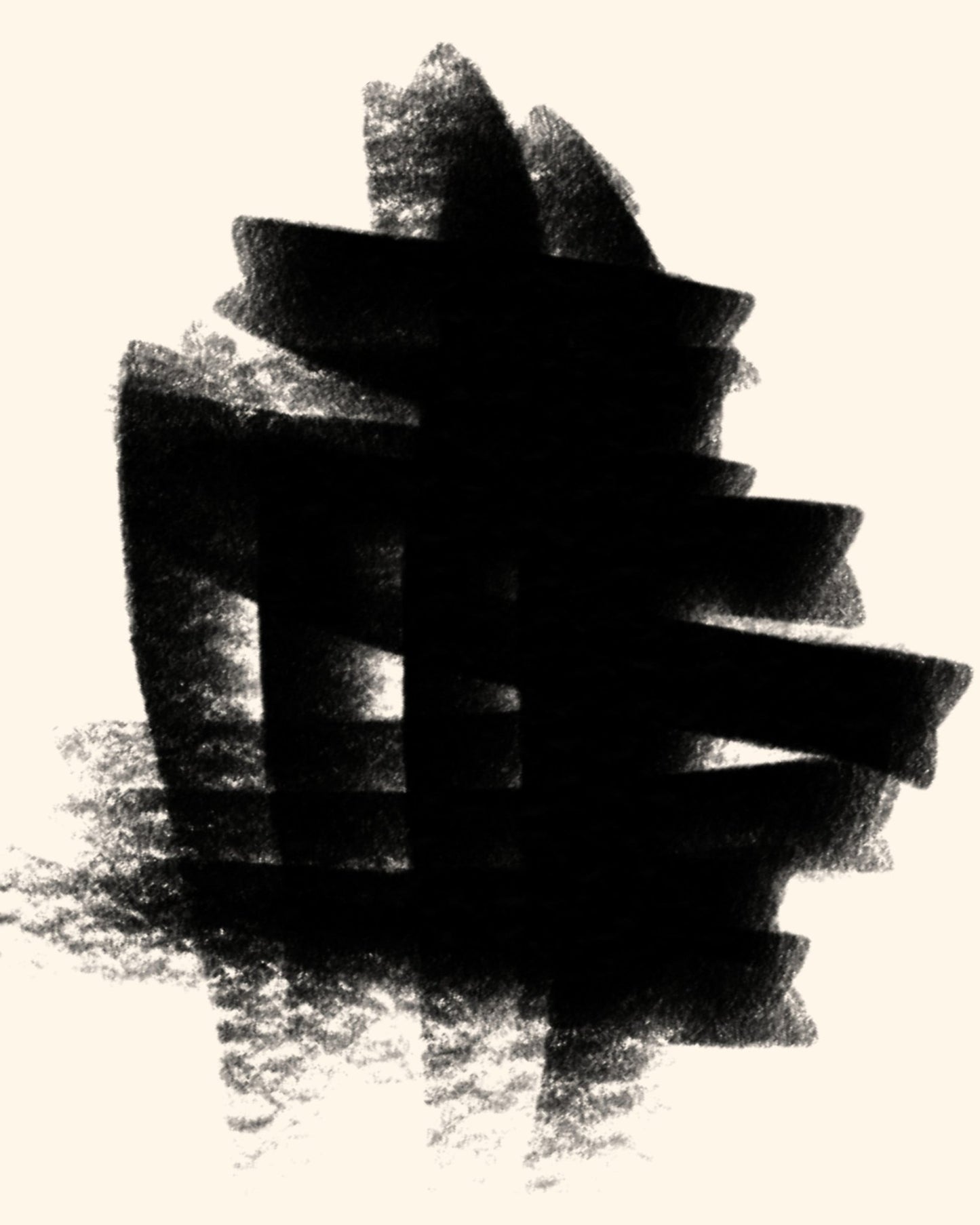 Bold Black Layers No2