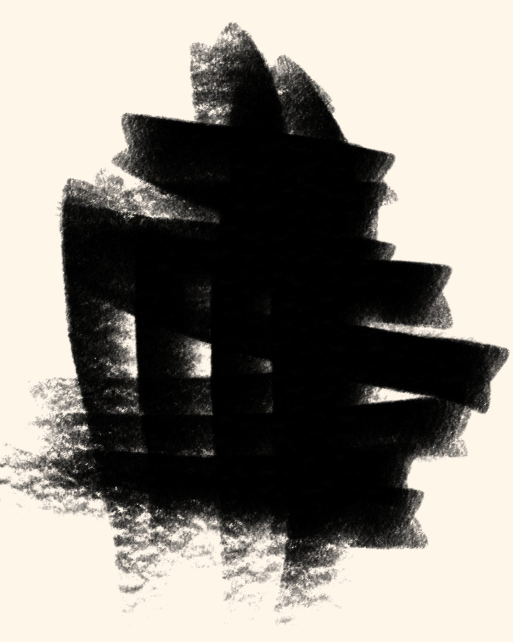 Bold Black Layers No2