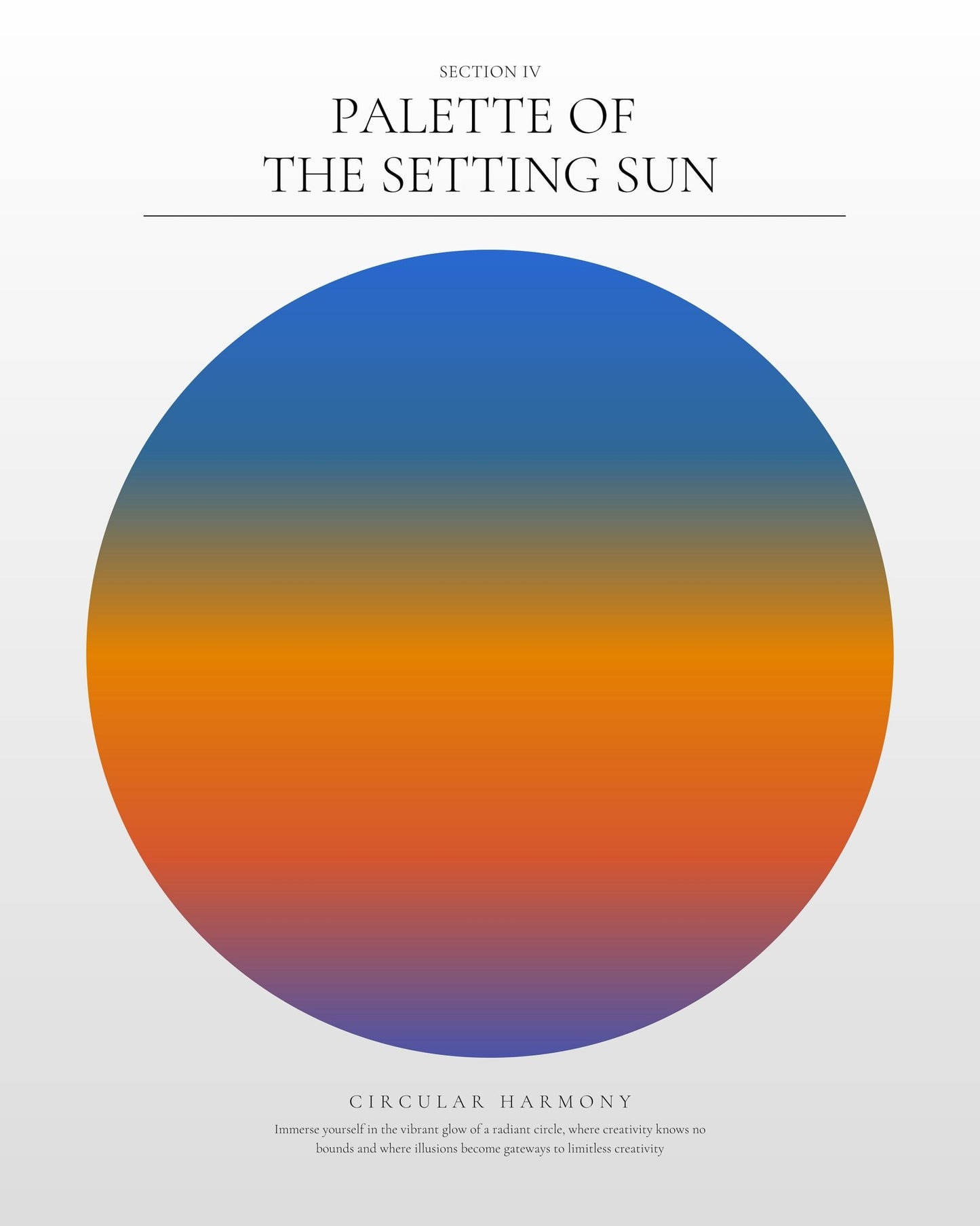 Sunset Palette