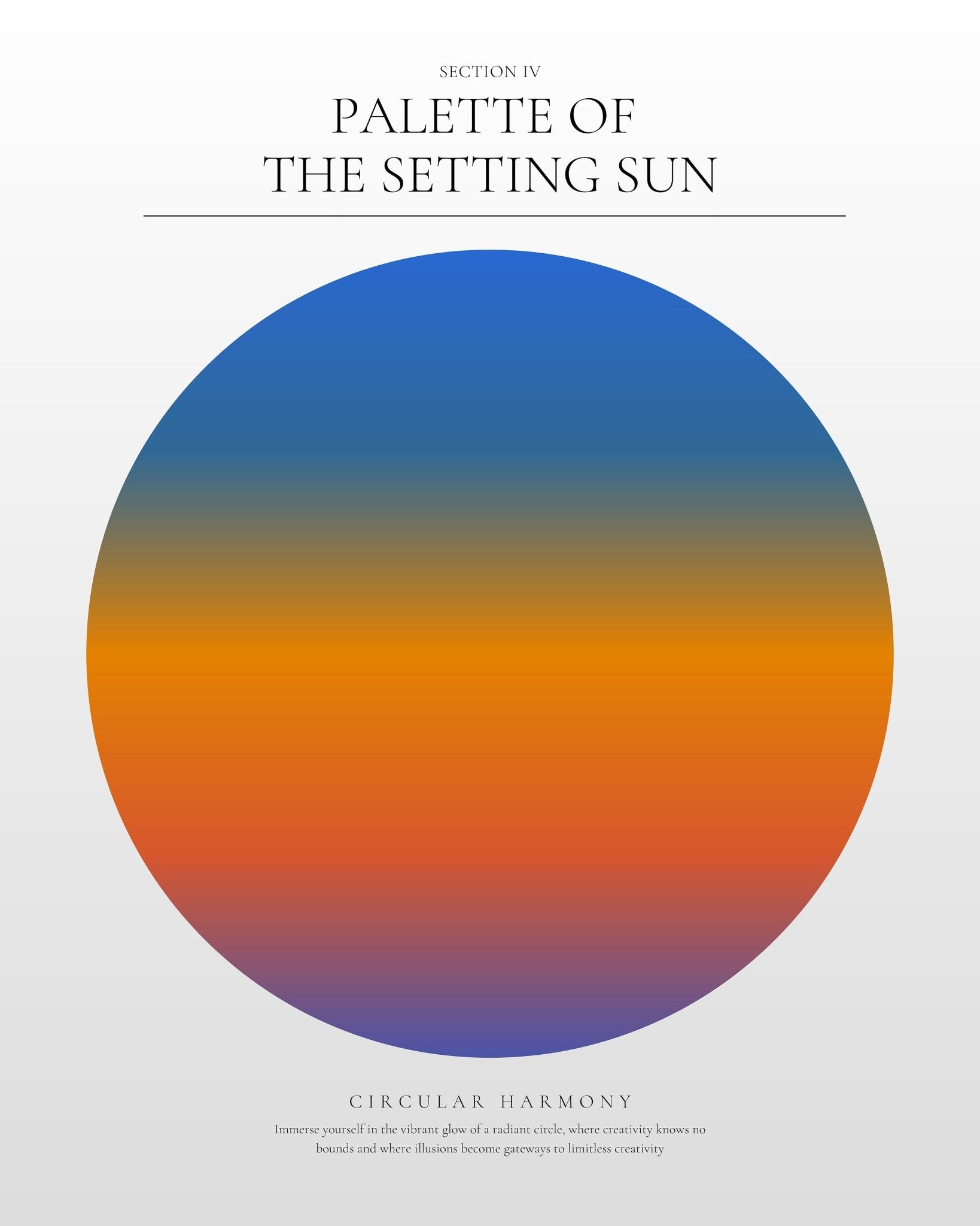 Sunset Palette
