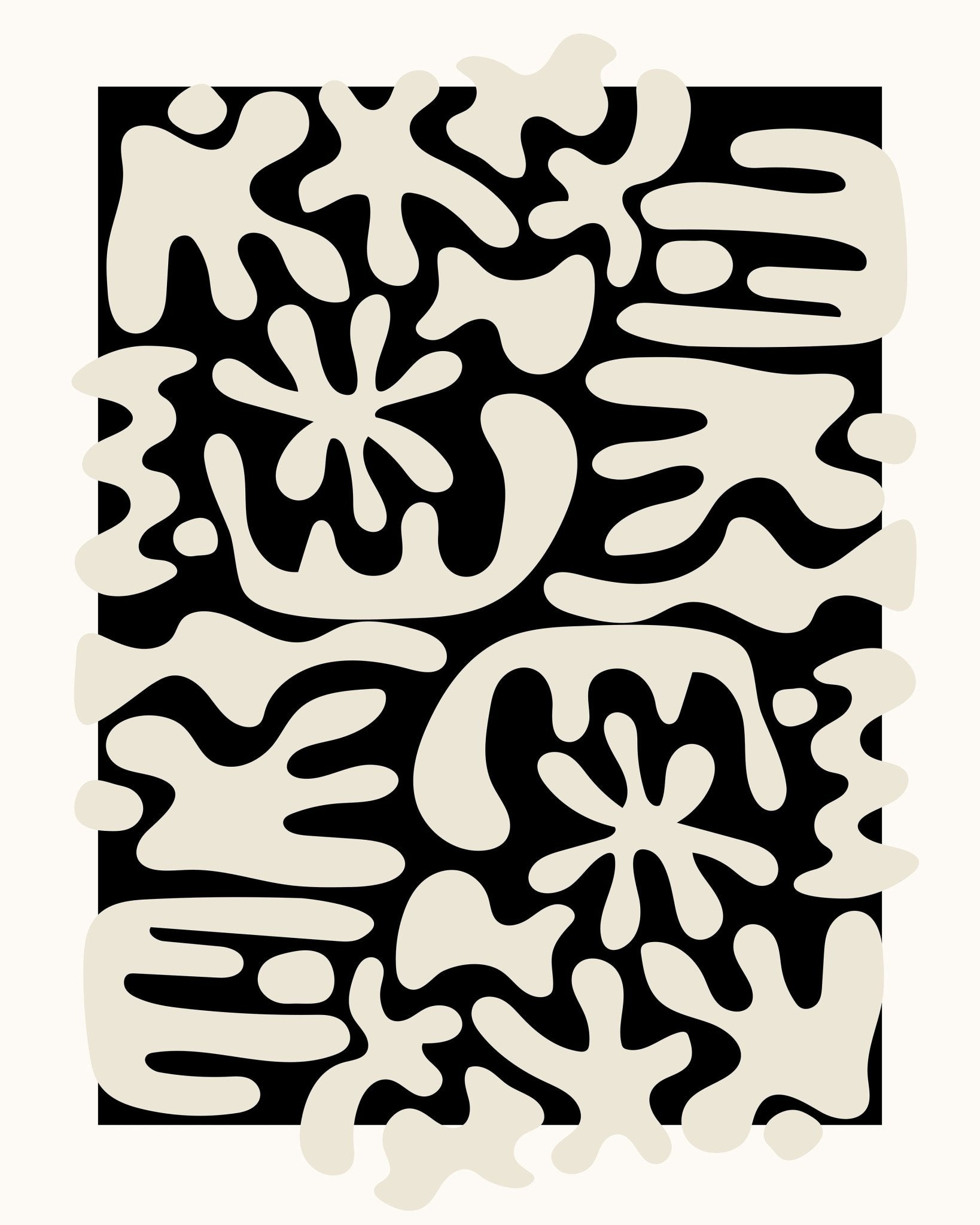 Organic Shape Pattern
