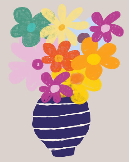 Bright Floral Burst