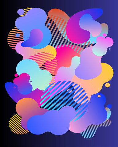 Neon Shape Fusion No1