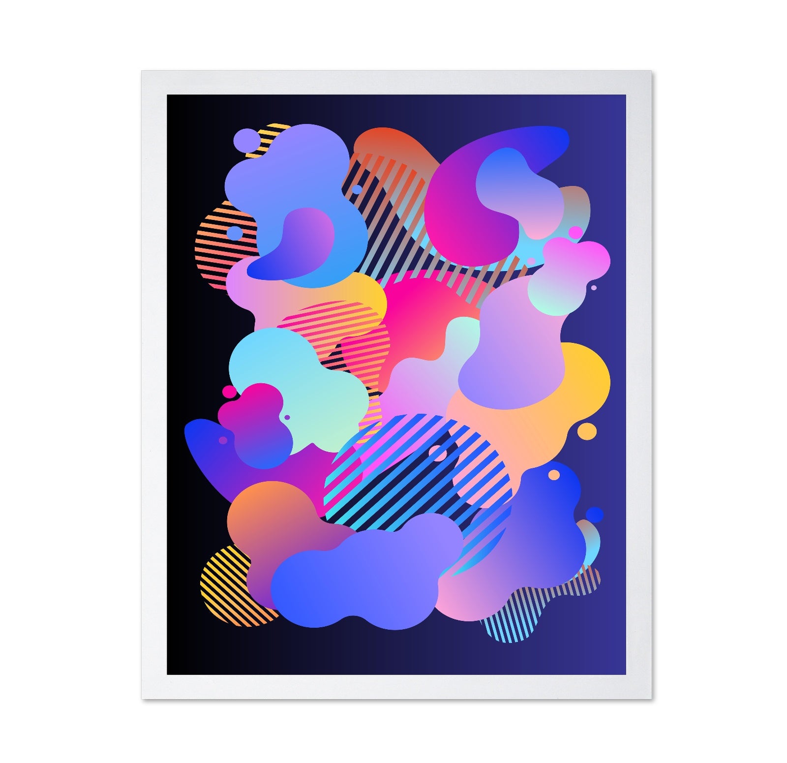 Neon Shape Fusion No1