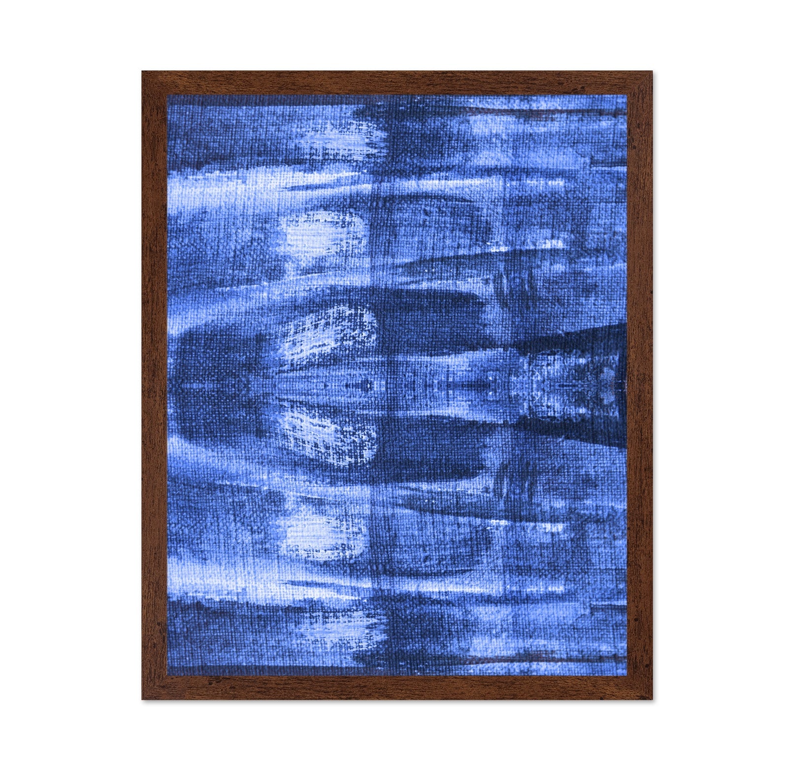 Blue Canvas Texture