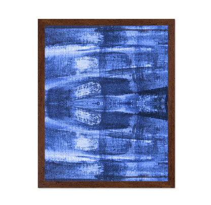 Blue Canvas Texture