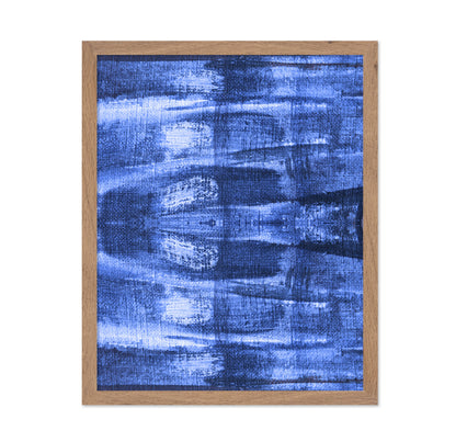 Blue Canvas Texture