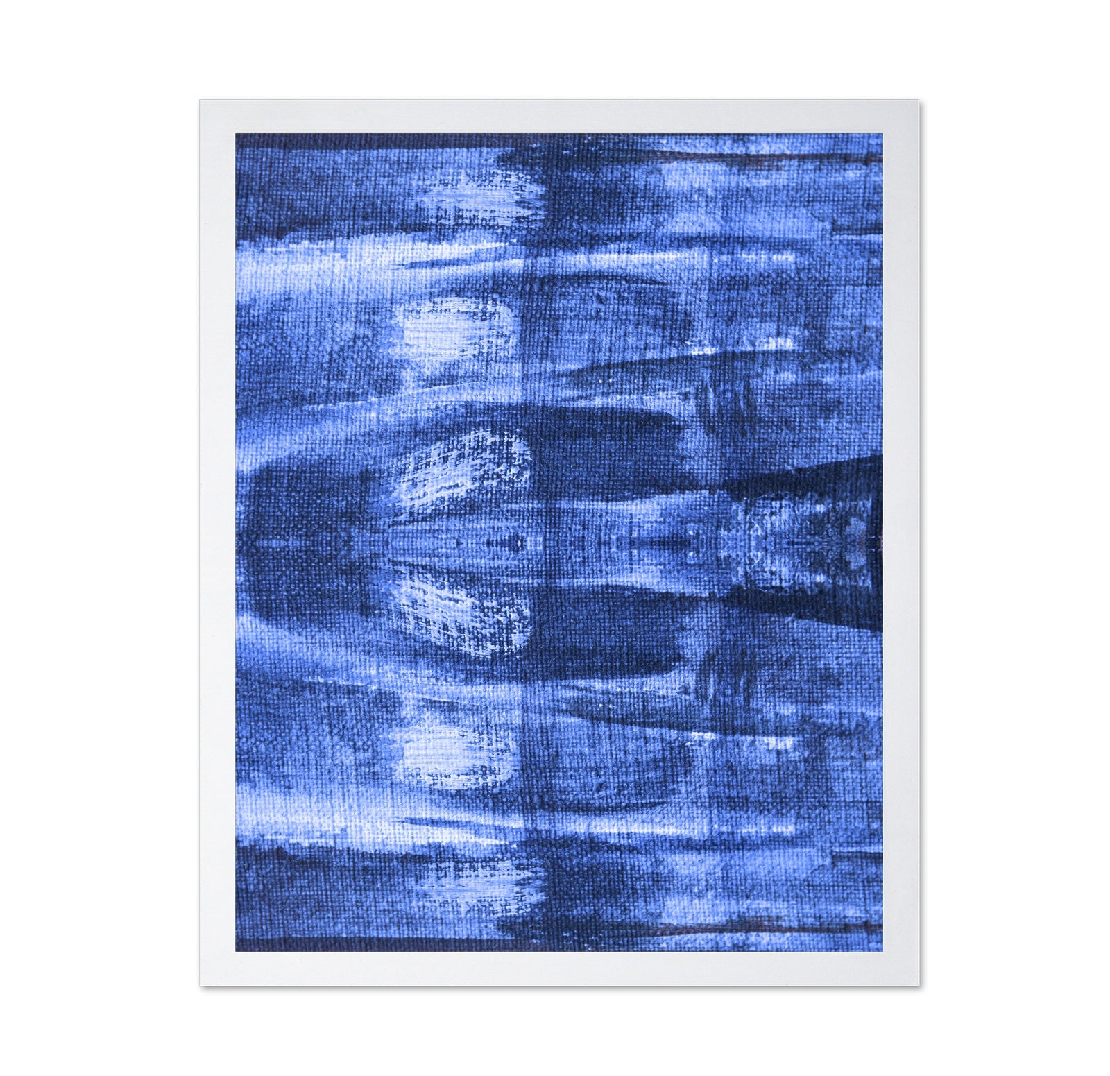 Blue Canvas Texture