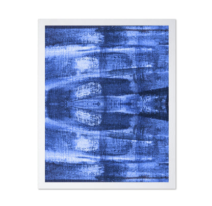 Blue Canvas Texture
