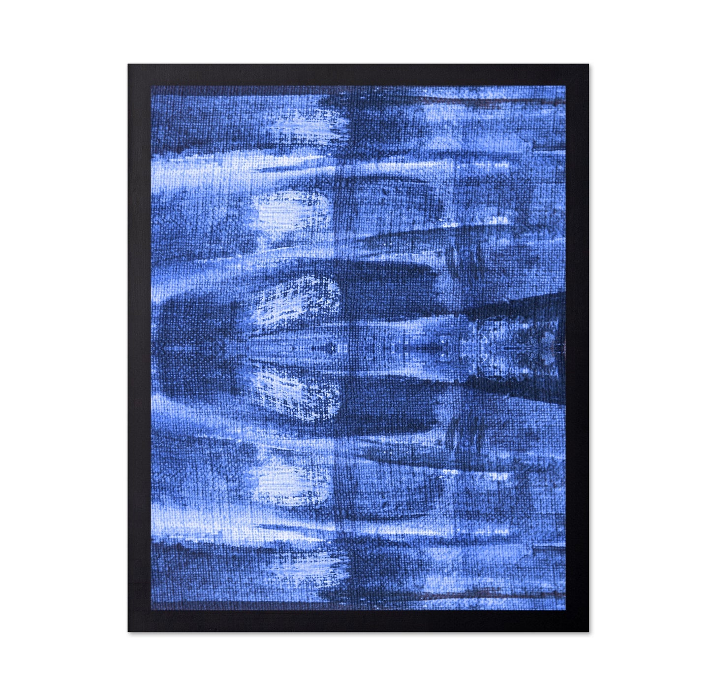 Blue Canvas Texture