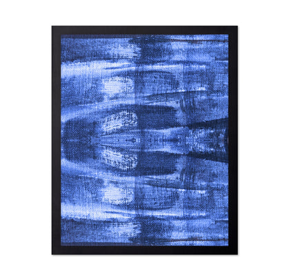 Blue Canvas Texture