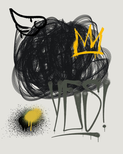 Urban Crown Graffiti