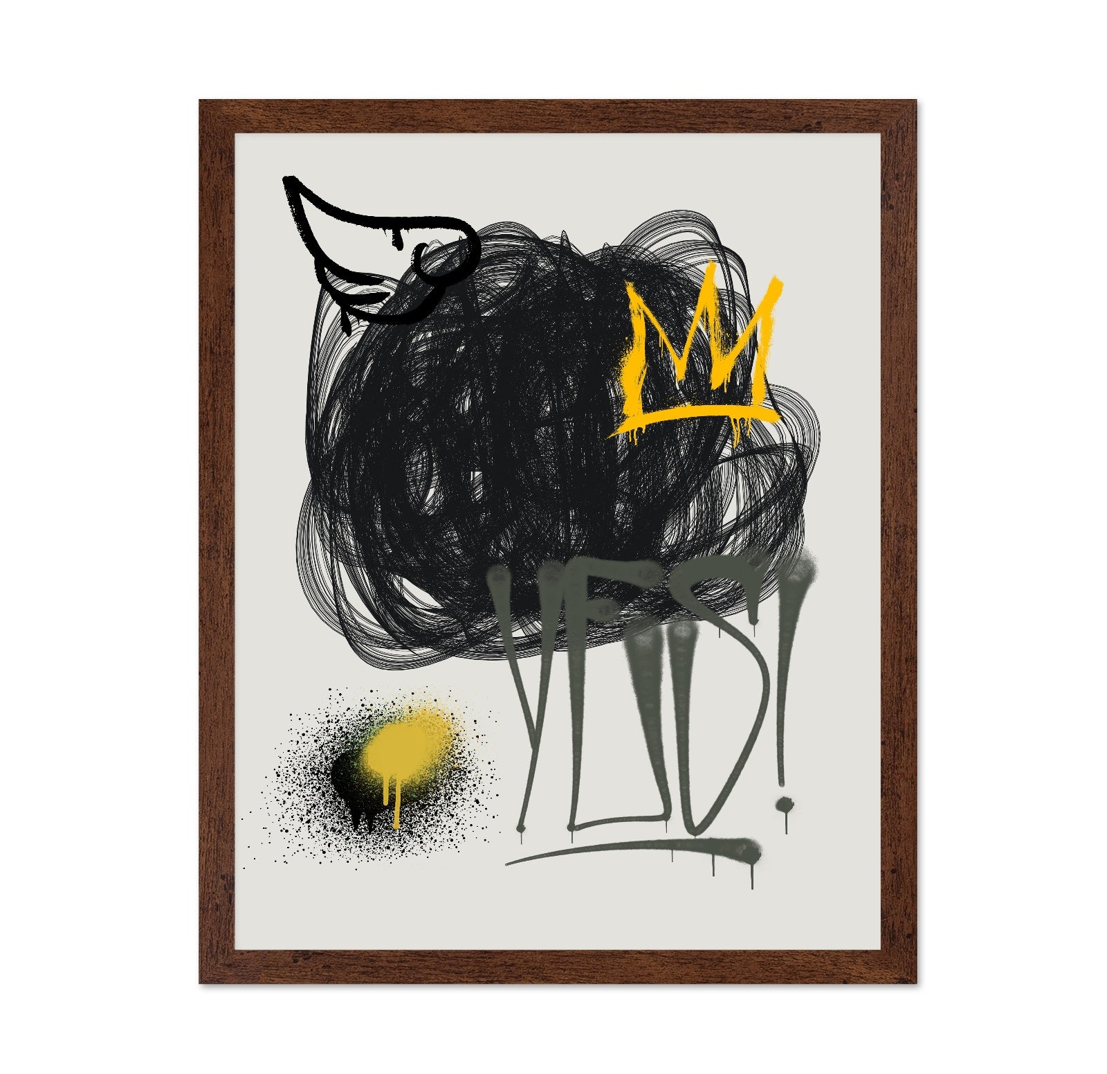 Urban Crown Graffiti
