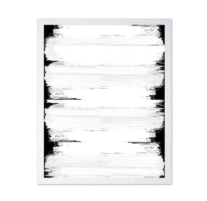 Black White Strokes