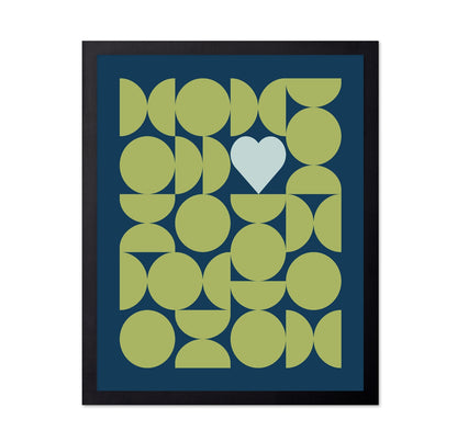 Heart Grid Pattern