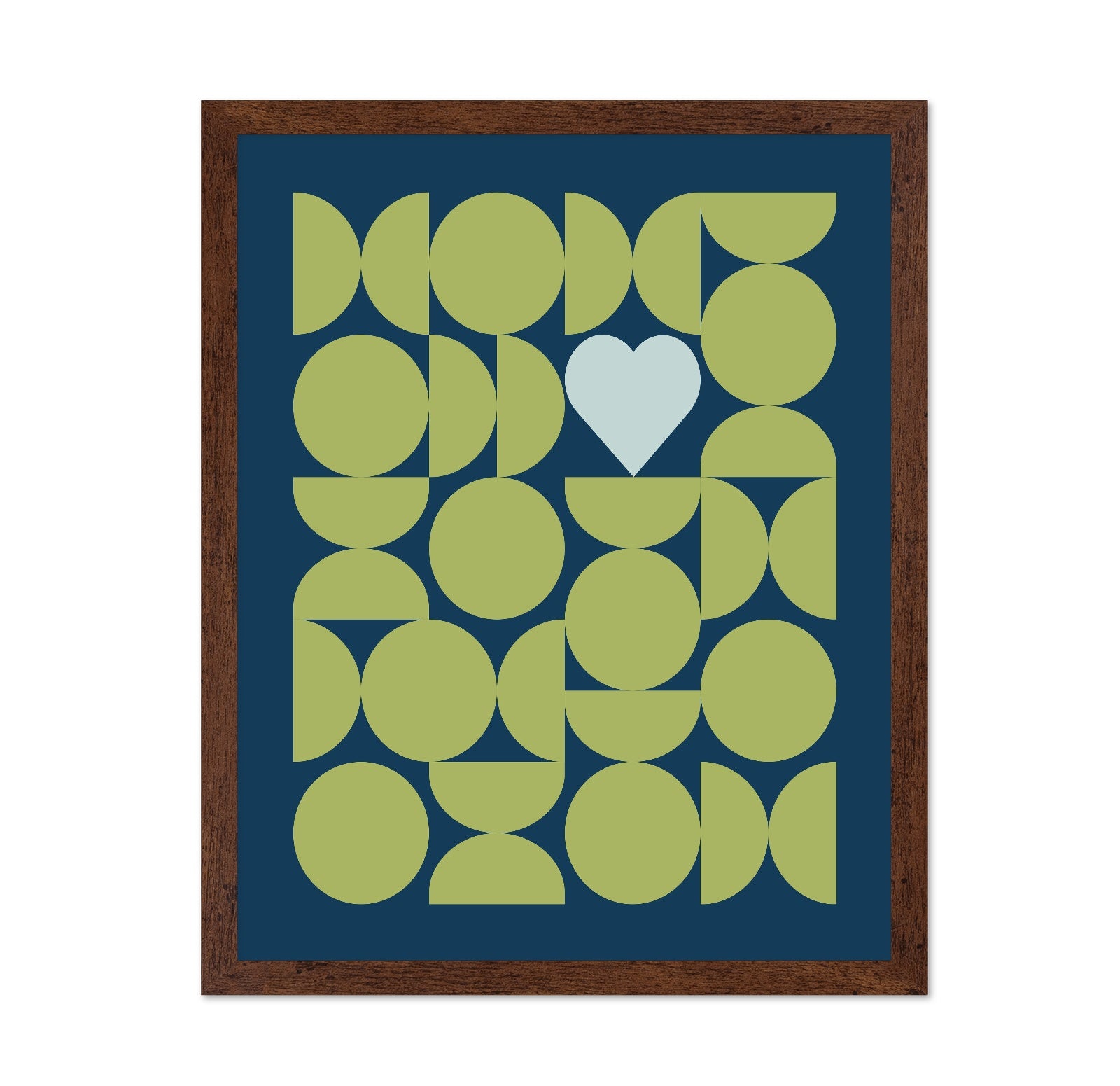 Heart Grid Pattern