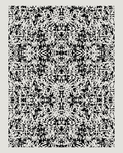 Tribal Graffiti Grid