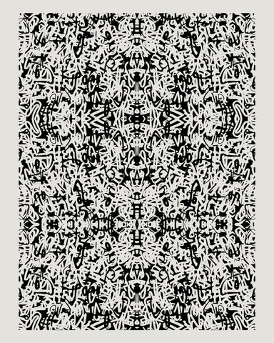 Tribal Graffiti Grid